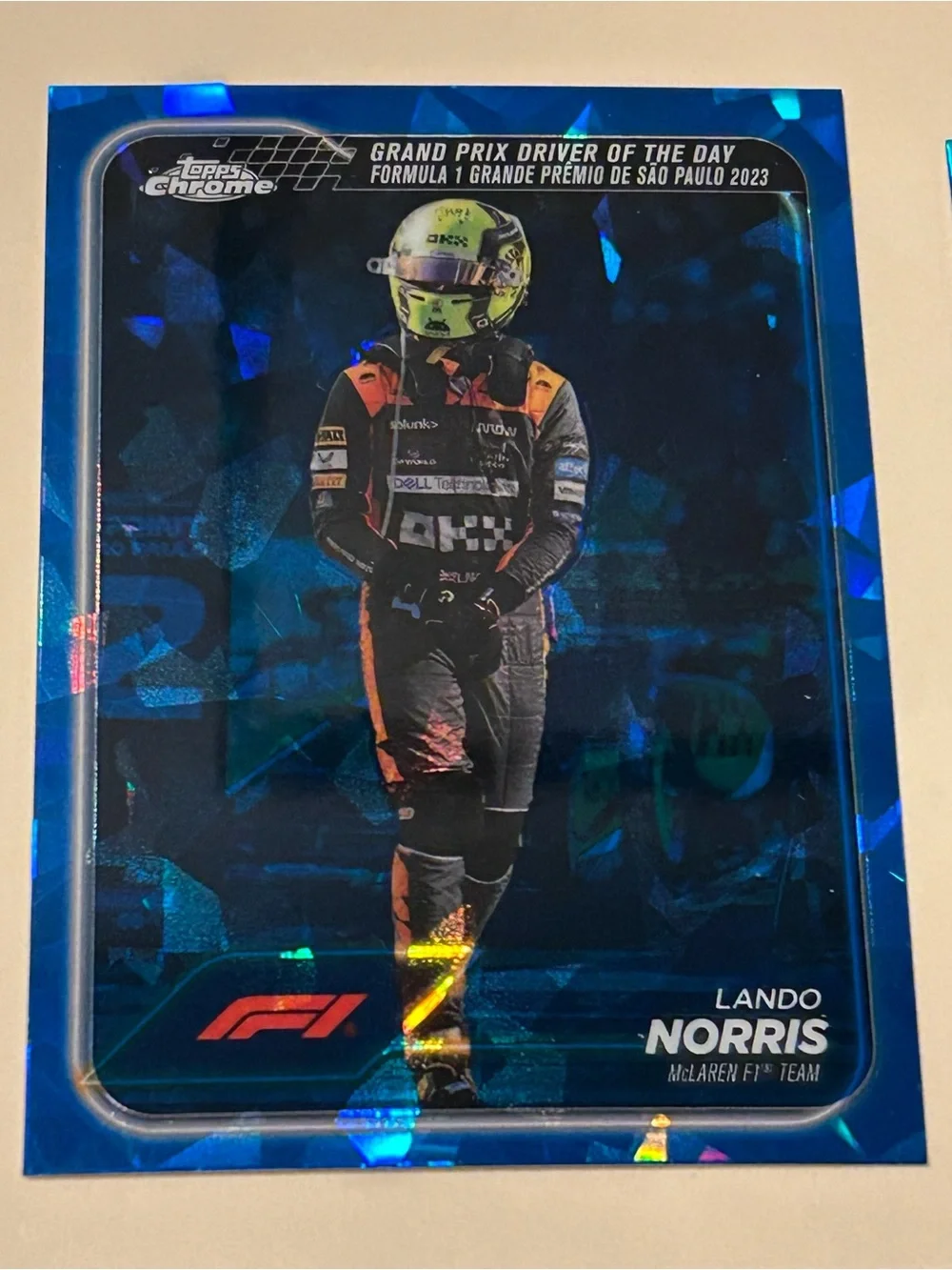 Topps F1 Trading Cards - Lando Norris Oscar Piastri